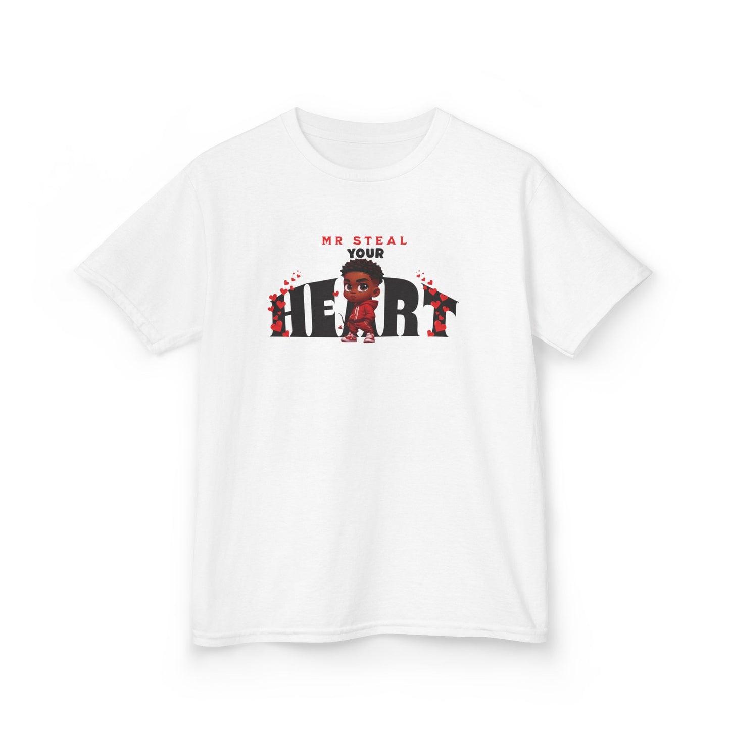 Kids Tee - Mr Steal Your Heart Boy Design