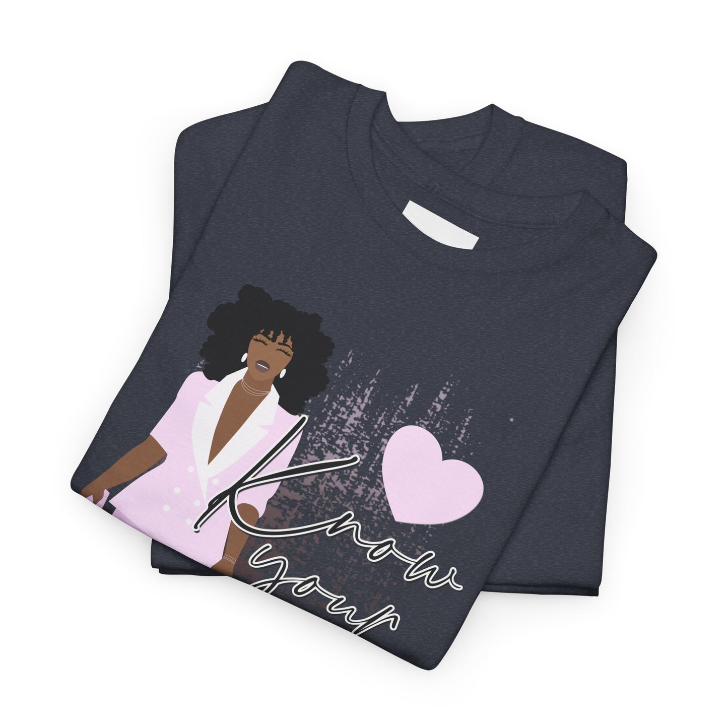 “Know Your Worth, Then Add Tax” Women Empowerment T-Shirt - Pink Suit