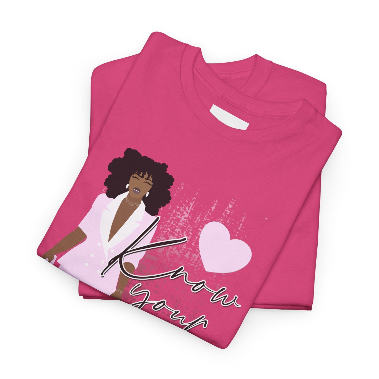 “Know Your Worth, Then Add Tax” Women Empowerment T-Shirt - Pink Suit