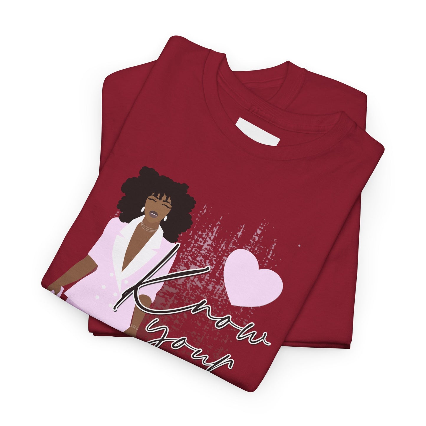 “Know Your Worth, Then Add Tax” Women Empowerment T-Shirt - Pink Suit