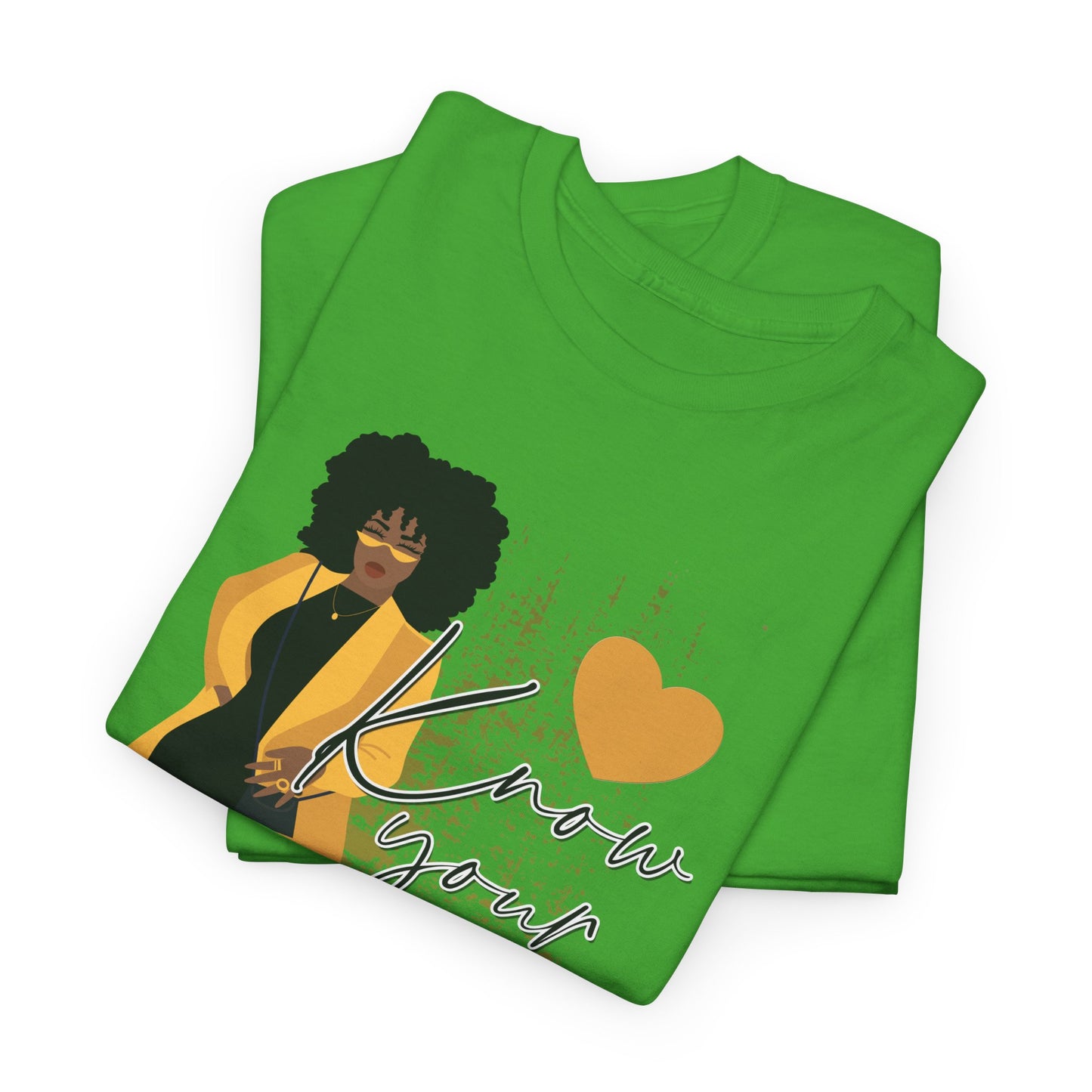 “Know Your Worth, Then Add Tax” Women Empowerment T-Shirt - Black Dress w/ Yellow Jacket