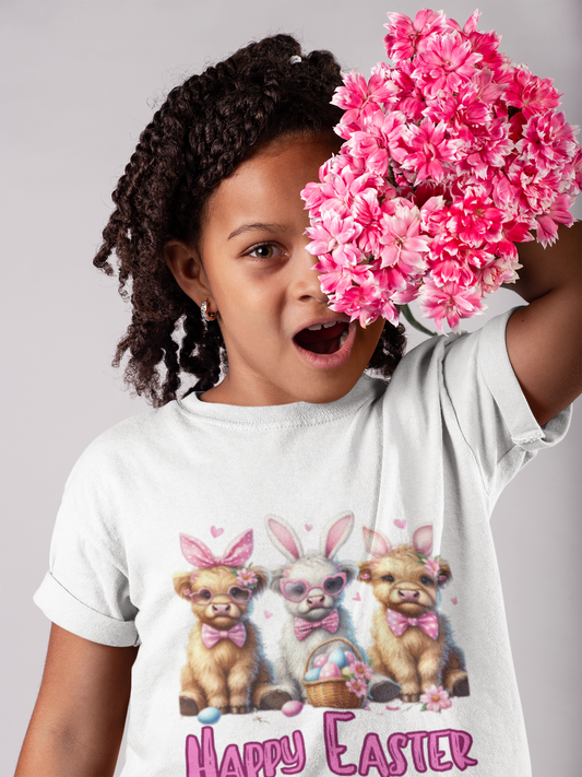 Happy Easter Toddler Tee – Cute Animal Design for Spring Celebrations