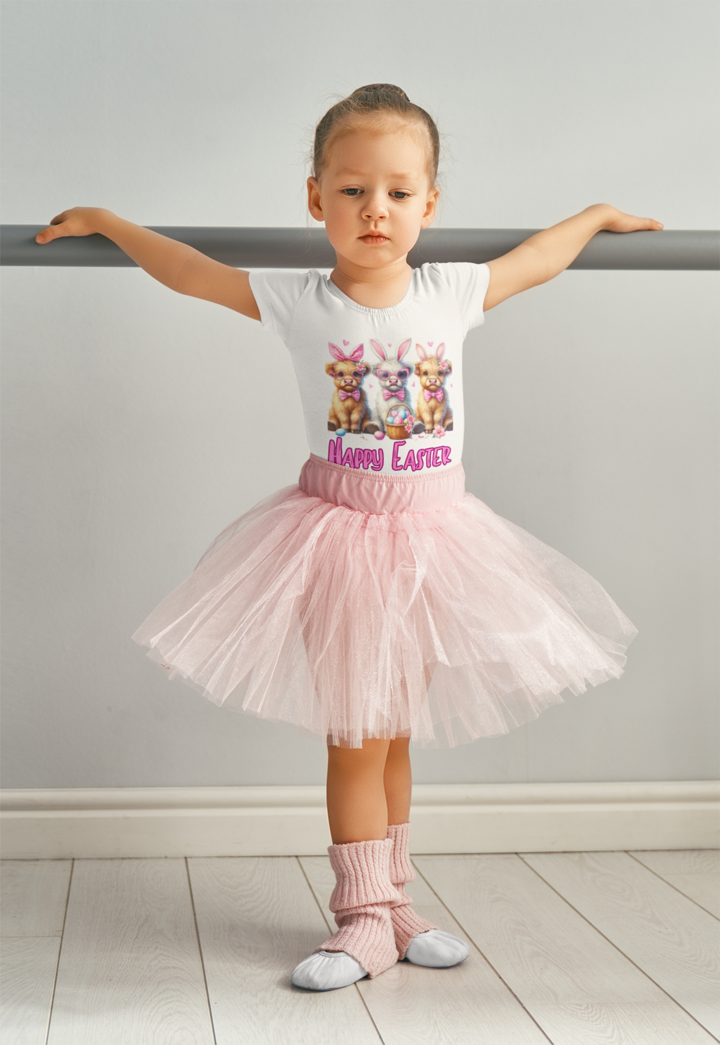 Happy Easter Toddler Tee – Cute Animal Design for Spring Celebrations