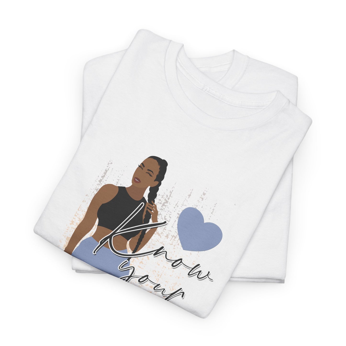 “Know Your Worth, Then Add Tax” Women Empowerment T-Shirt - Black Crop Top