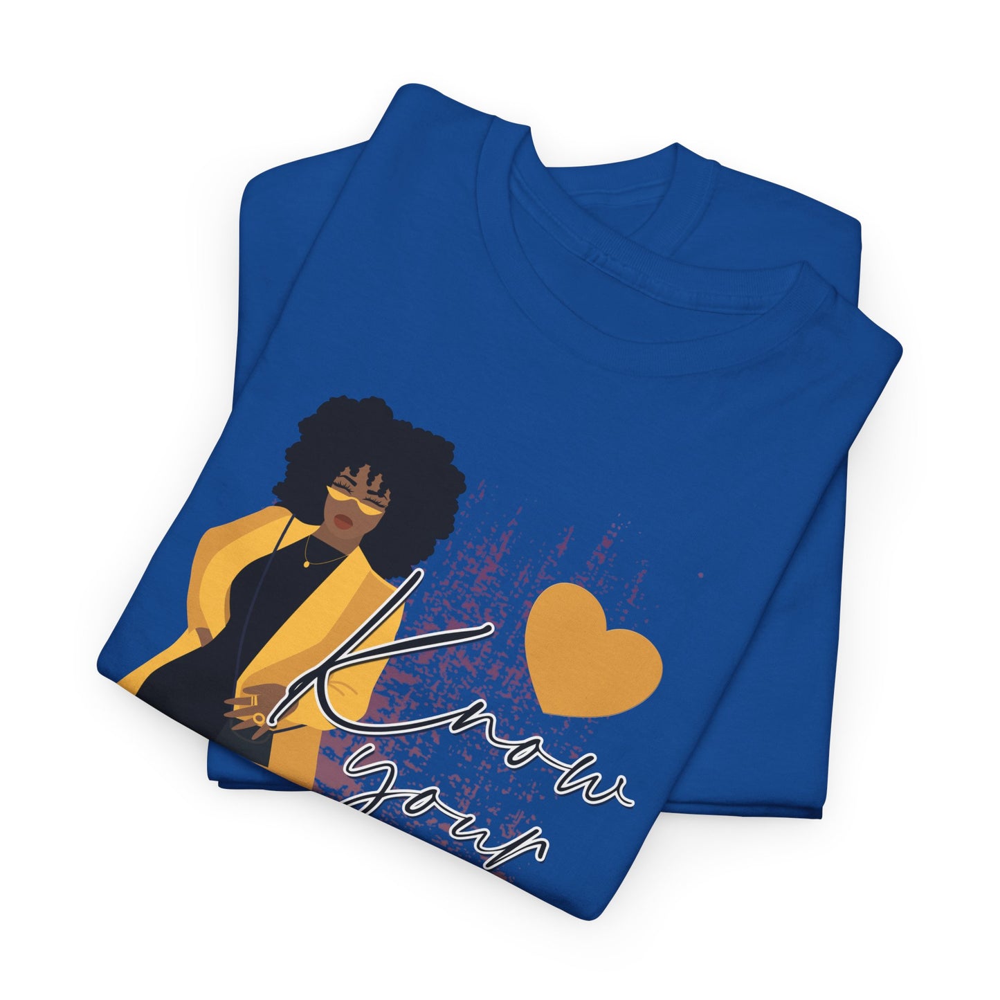 “Know Your Worth, Then Add Tax” Women Empowerment T-Shirt - Black Dress w/ Yellow Jacket