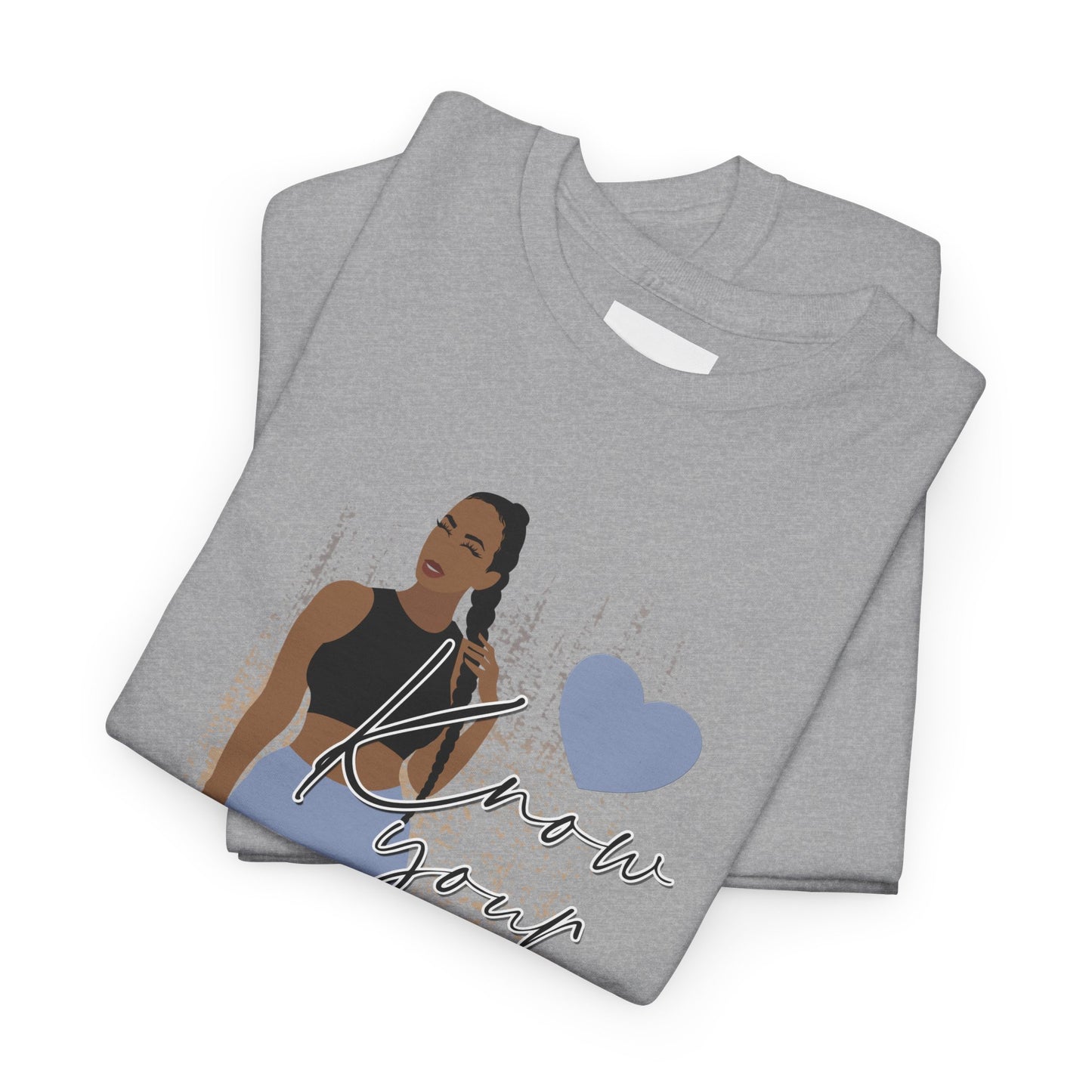 “Know Your Worth, Then Add Tax” Women Empowerment T-Shirt - Black Crop Top