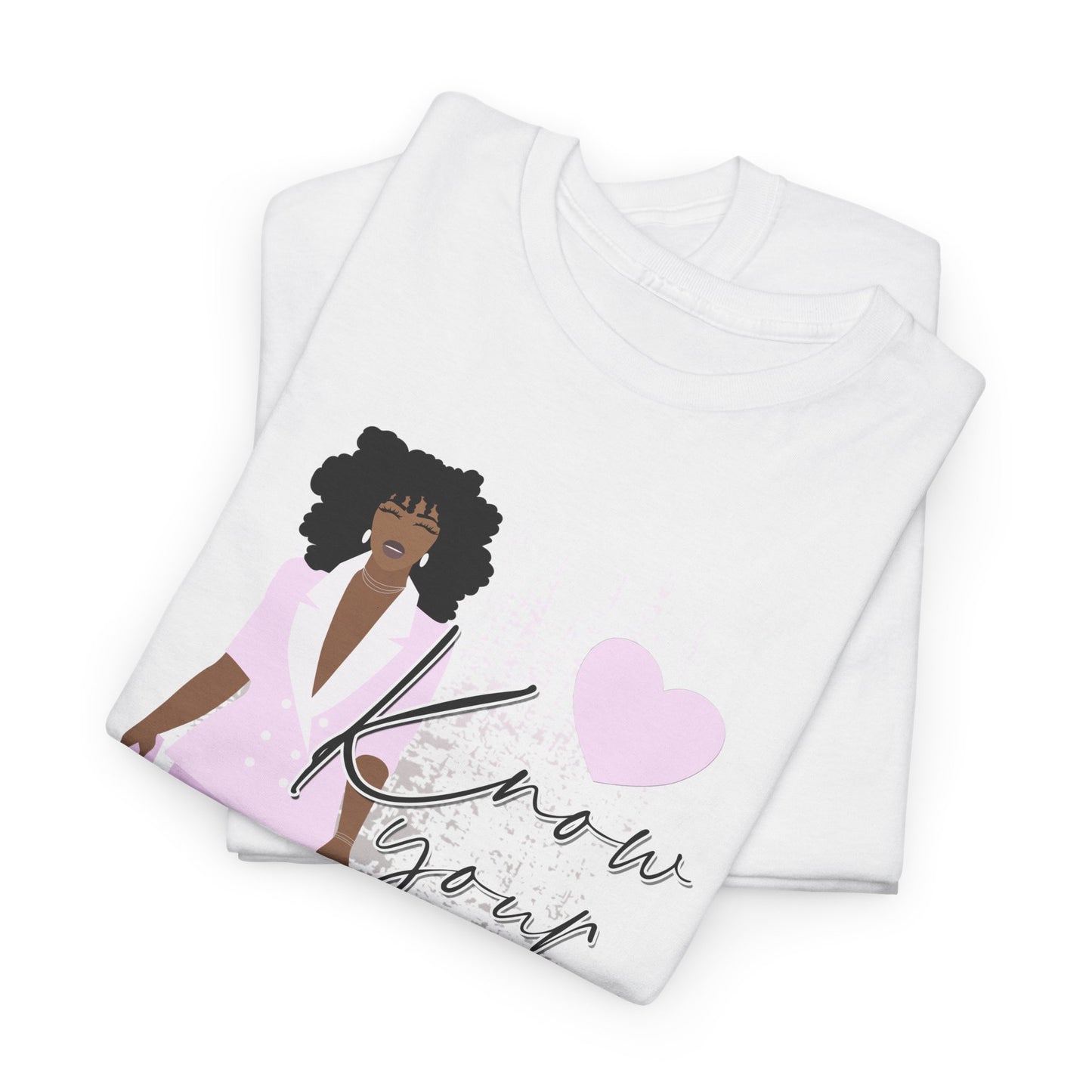 “Know Your Worth, Then Add Tax” Women Empowerment T-Shirt - Pink Suit