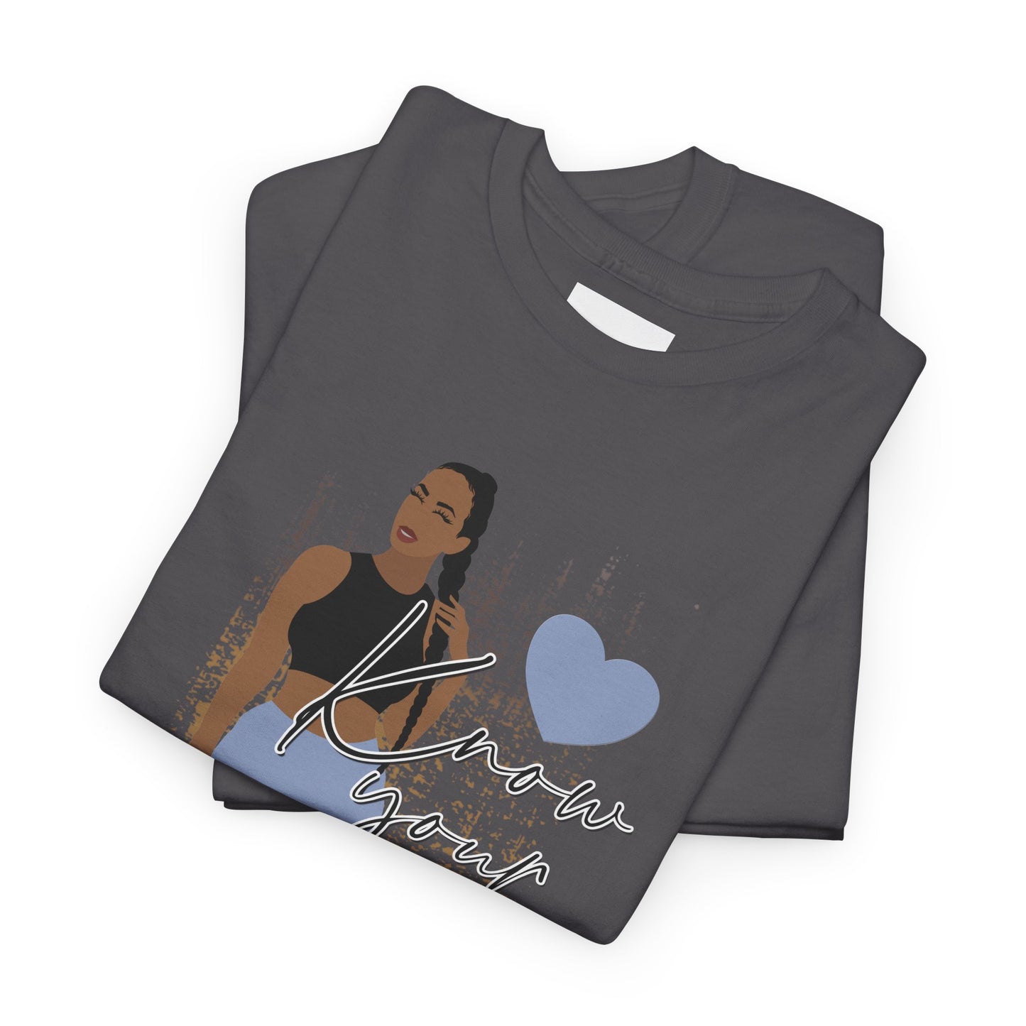 “Know Your Worth, Then Add Tax” Women Empowerment T-Shirt - Black Crop Top