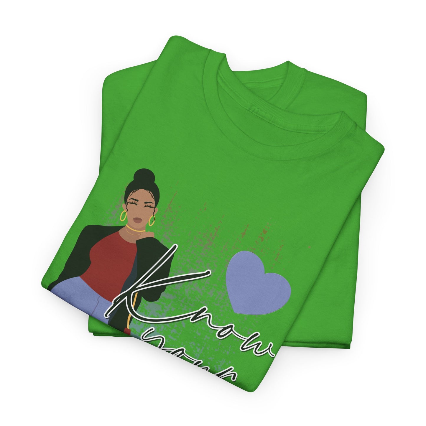 “Know Your Worth, Then Add Tax” Women Empowerment T-Shirt - Red Shirt w/ Black Jacket