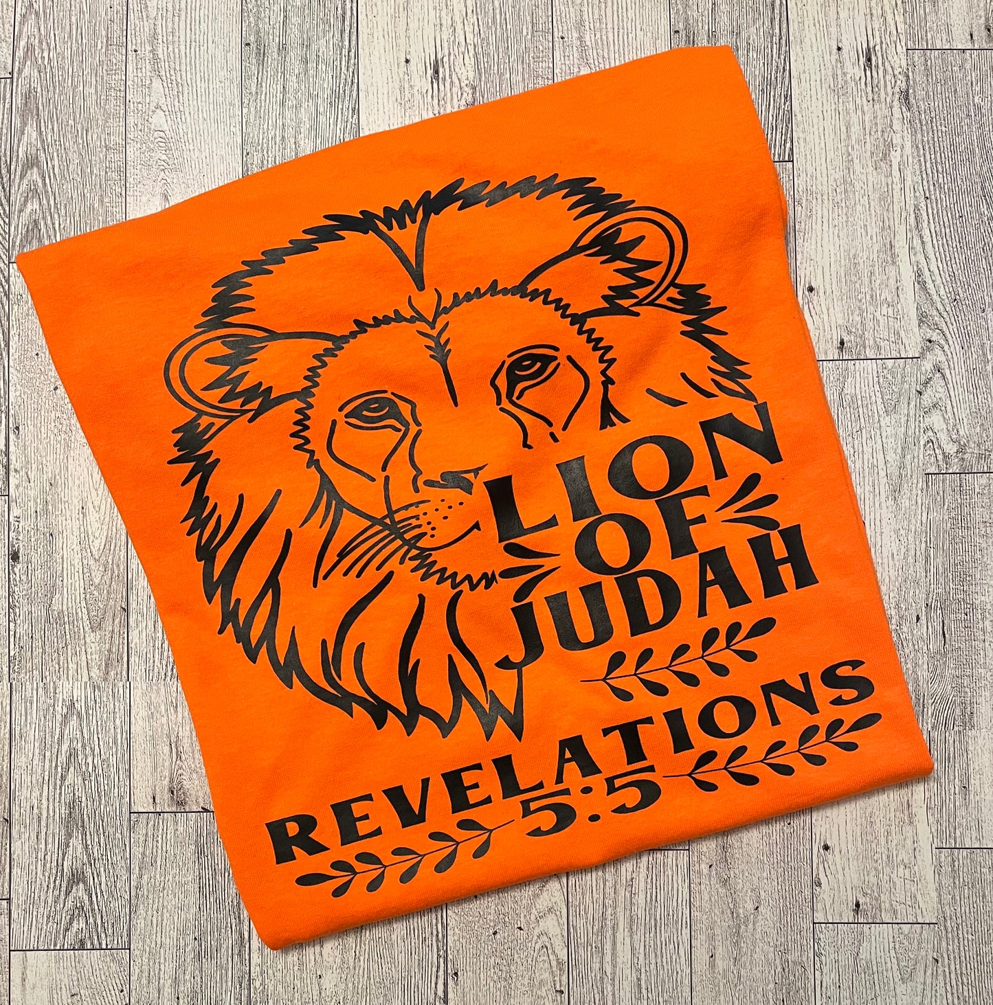 Lion of Judah T-Shirt Revelations 5:5