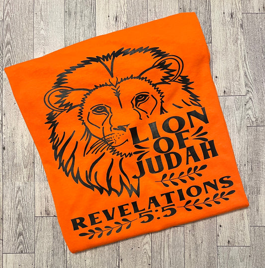 Lion of Judah T-Shirt Revelations 5:5