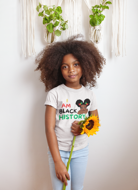 Girls I Am Black History Tee