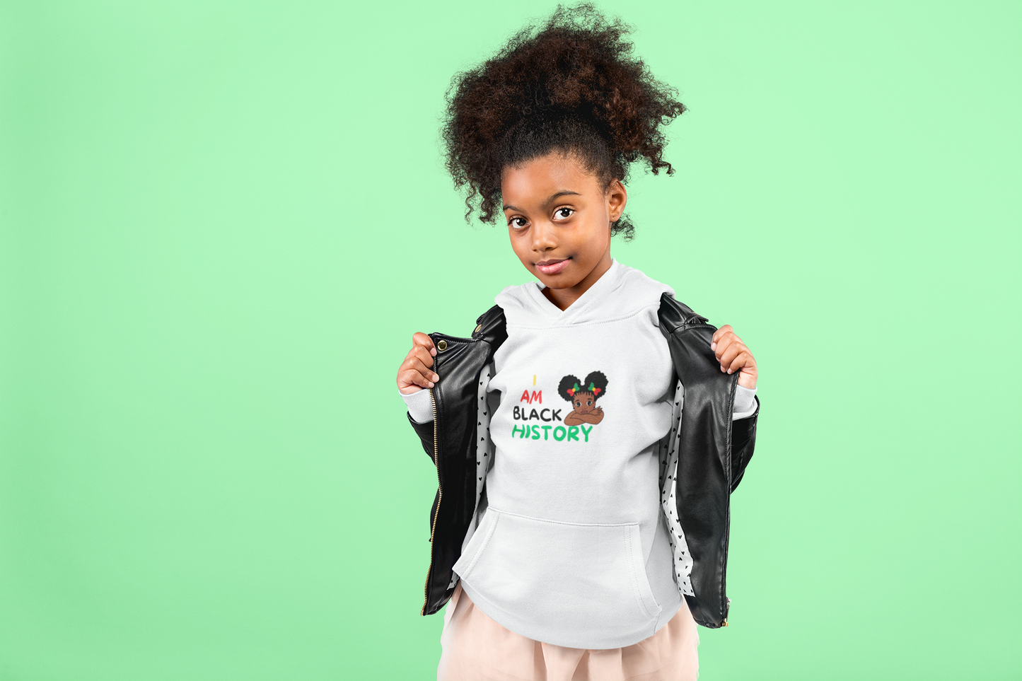 Girls I Am Black History Hoodie